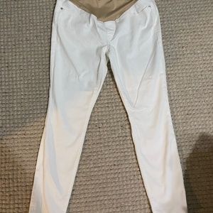 White Loft Maternity Jeans NWT